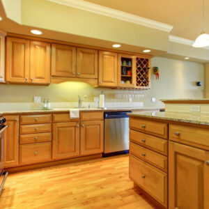 Tips on cleaning the wooden kitchen cabinets